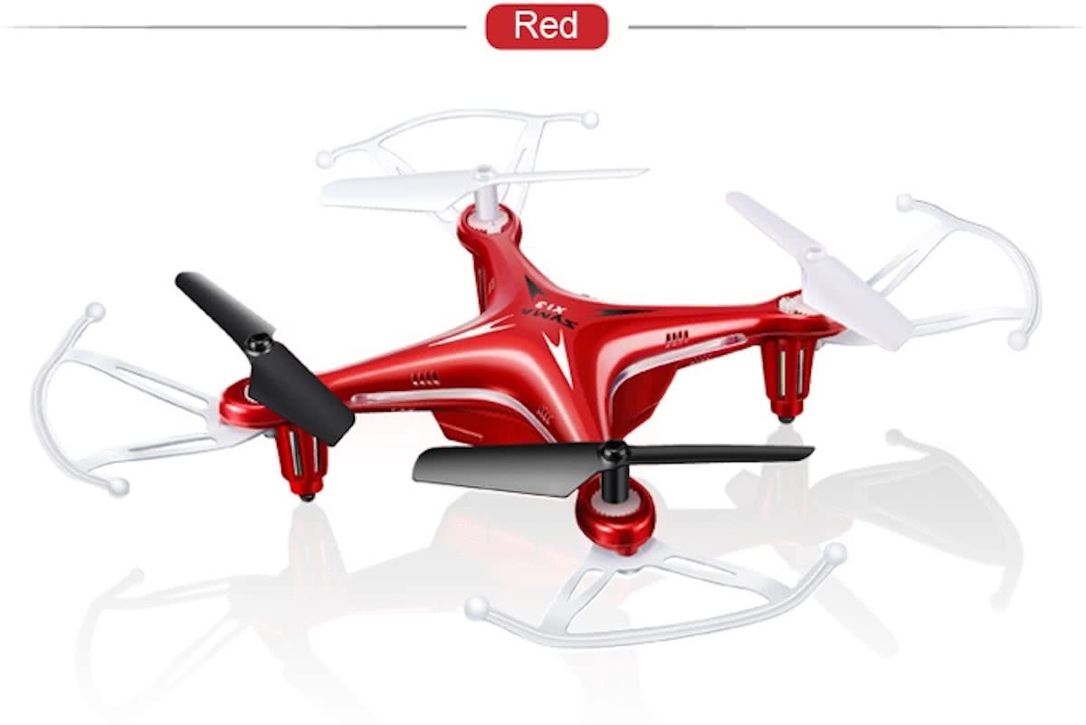 Syma X13 mini quadcopter-drone | 2.4ghz Red Edition + Gratis Pak Batterijen